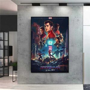 Poster avec 3 Spiderman & Dr Strange No Way Home 4