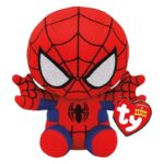 Peluche Spider-Man rouge Ty Beanie