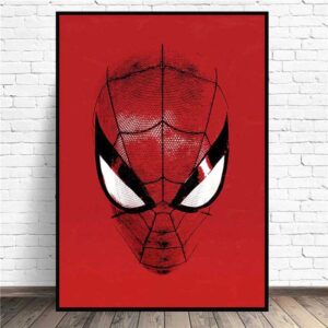 Poster du masque de Spider-Man