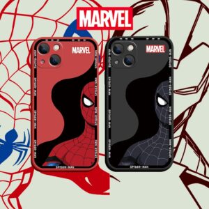 Coque Spiderman Marvel iPhone silicone effet mat 2