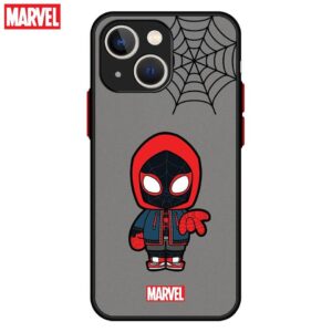 Coque Spiderman noir IPhone toute génération 5