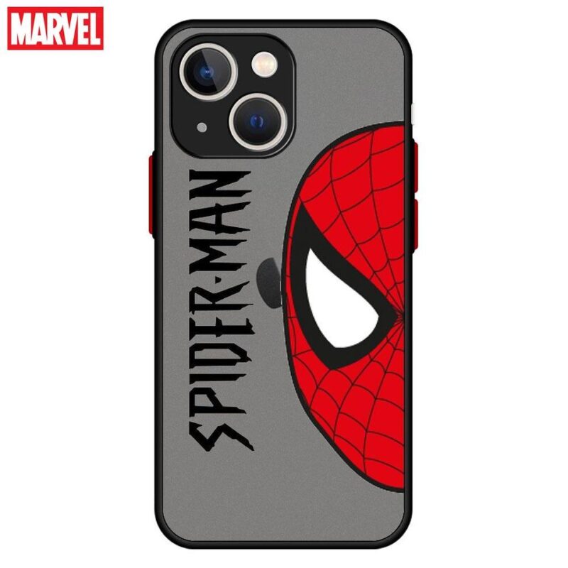 Coque masque Spiderman iPhone 13 à 6 2