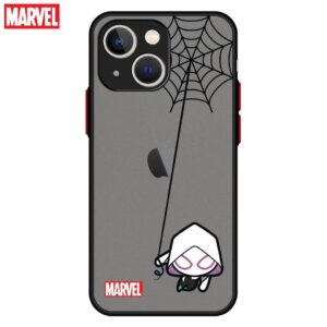 Coque Spiderman noir IPhone toute génération 6