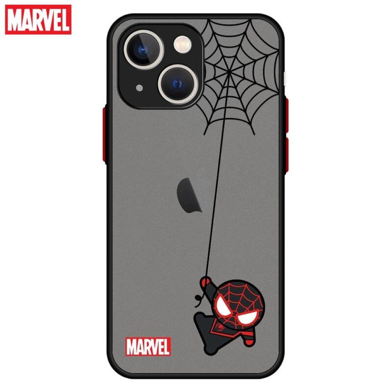 Coque Spiderman noir IPhone toute génération 2