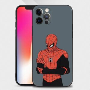 Coque Spiderman Marvel iPhone silicone effet mat 9