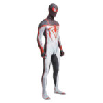 Déguisement Spiderman blanc Miles Morales T.R.A.C.K jeu PS5 4