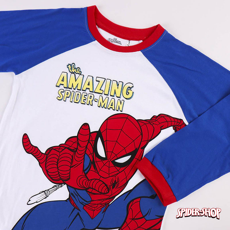 Pyjama Spiderman long Single Jersey 2-6 ans 4