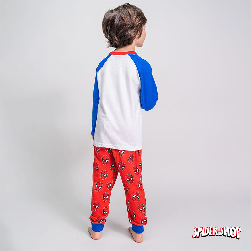 Pyjama Spiderman long Single Jersey 2-6 ans 3