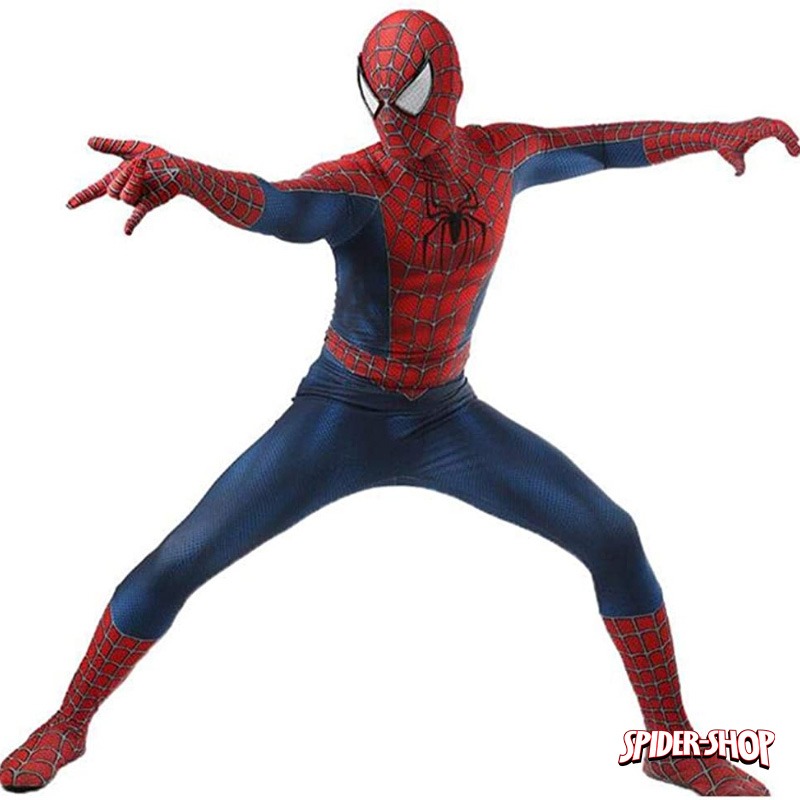 Costume Spiderman 3 rouge Tobey Maguire réaliste 6