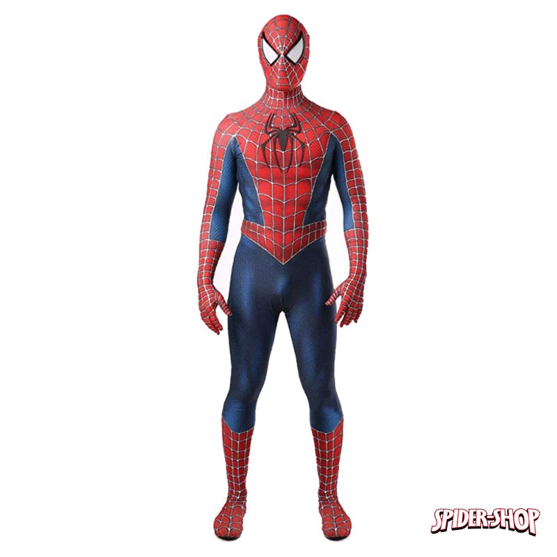 Costume Spiderman 3 rouge Tobey Maguire réaliste 2