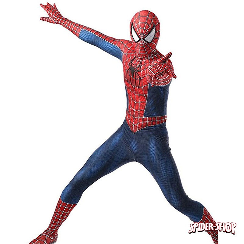 Costume Spiderman 3 rouge Tobey Maguire réaliste 4