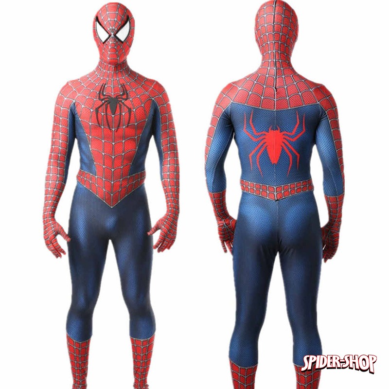 Costume Spiderman 3 rouge Tobey Maguire réaliste 3