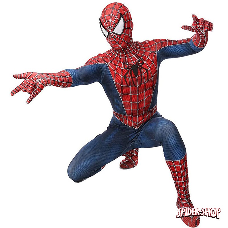 Costume Spiderman 3 rouge Tobey Maguire réaliste 5