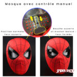 Masque Spiderman electronique télécommandé 11