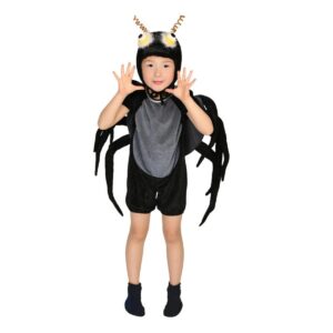 Costume sorcière araignée pour fille de 2 à 12 ans 16