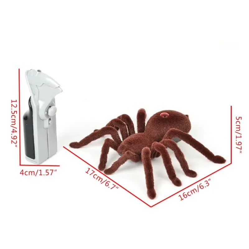 Araignée télécommandé 17 cm 4