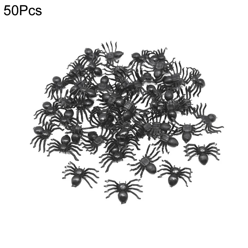 Lot de 50 araignées noires 2