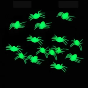 Lot de 50 araignées fluorescentes