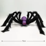 Araignée scintillante géante 75 cm 8