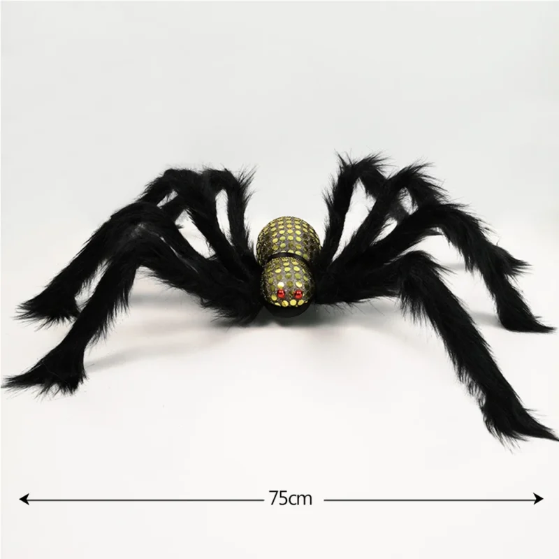 Araignée scintillante géante 75 cm 4