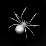 Broche araignée avec perle 7