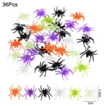 Lot de 36 araignées multicolore 3