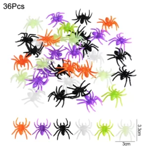 Fausse araignée Maratus volans orange 10 cm 4