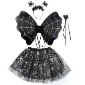 Costume sorcière motif araignée 13