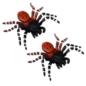 2 fausses araignées à rayures