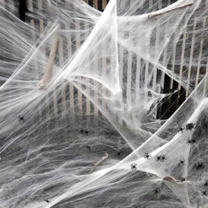 Toile d’araignée géante noire-blanche 150-250 cm 8